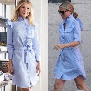 G. Label by GOOP Nancy Shirt Dress in Blue